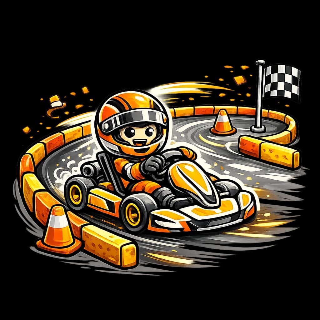 Kinder Kartbahn
